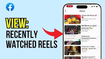How To View Recently Watched Reels On Facebook! Easy