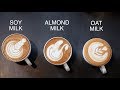 Latte Art with Alternative Milks