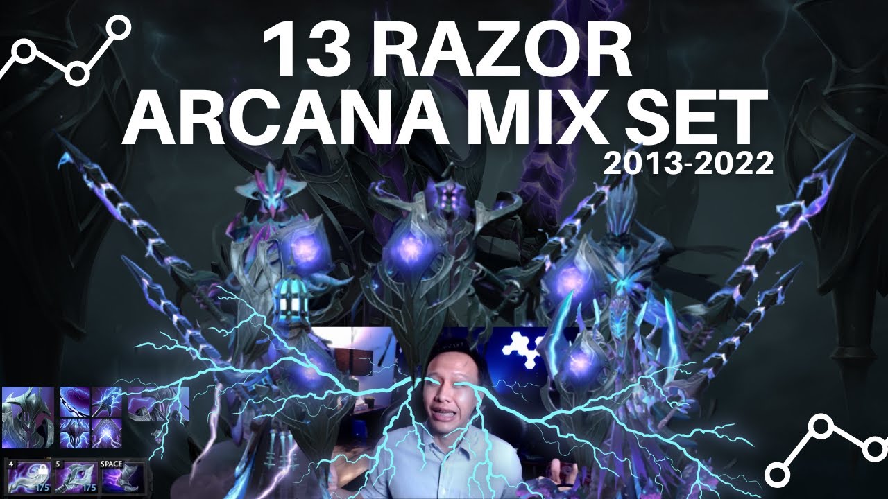 13 RAZOR ARCANA MIX SET - VOIDSTORM ASYLUM - DOTA 2 INDONESIA - YouTube