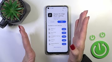 How to Turn On AOD Muviz Edge App on OPPO A95?