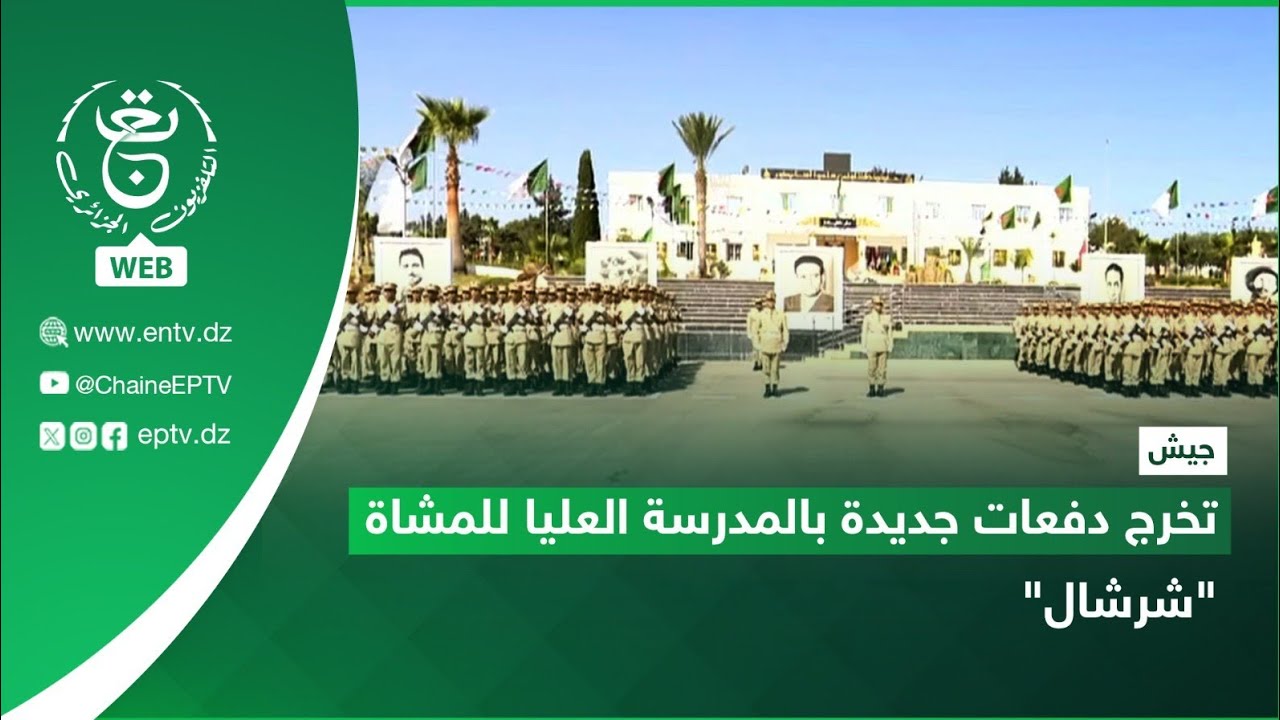 جيش - تخرج دفعات جديدة بالمدرسة العليا للمشاة 