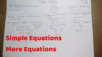 More Equations-Simple Equations/7th Class /ncert