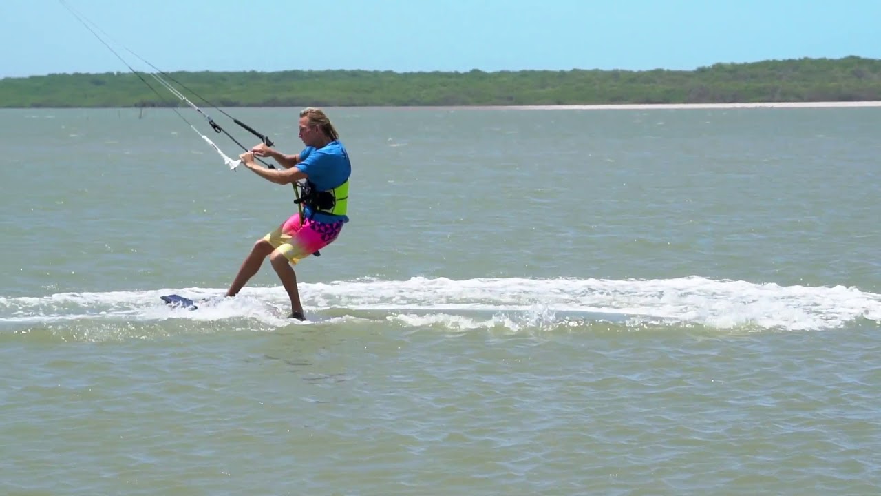 Kitesurfing Technique - Twin Tip Heel to Toe Tack