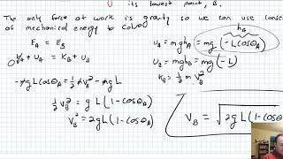 105 Chapter 7 Video Pendulum Problem