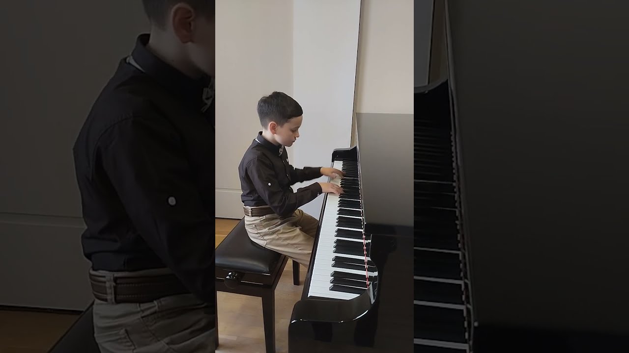 Марк, 11 лет, Э.Григ: Этюд "Памяти Шопена" соч.73,N5, E.Grieg: Etude „Hommage a Chopin” Op.73 No.5