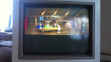 Amiga 1200 (A1200) ScummVM AGA - The Secret of Monkey Island Talkie Edition