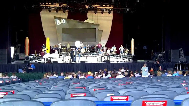 Beach Boys sound check (6/16/2012)