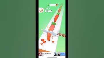 Perfect slices cutter game.      most fun game.        #gaming #shorts #perfectslicesasmr