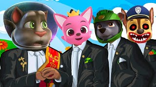 Talking Tom  & Paw Patrol & Pinkfong - Coffin Dance Song Astronomia (COVER)