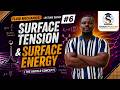 Fluid Mechanics Lecture 6: Surface Tension and Surface Energy
