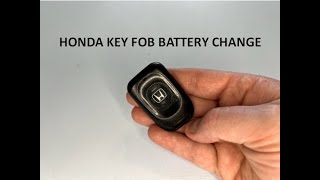 Honda Life Keyless Entry Fob Battery Replacement by SC Spares 340 views 10 months ago 1 minute, 56 seconds