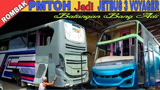 Bus Pmtoh Rombak Lagi Ke Jetbus 3 Voyagermenambah Daftar Unit Pmtoh Yg Mengunakan Livery Terbaru