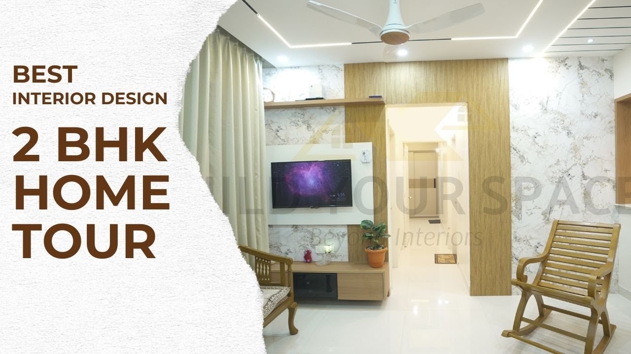 From Vision to Reality | 2 BHK Exclusive Interior Tour | Ghar Pe ...