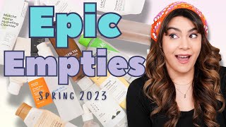 Epic Empties | All the Skincare I Finished Spring '23