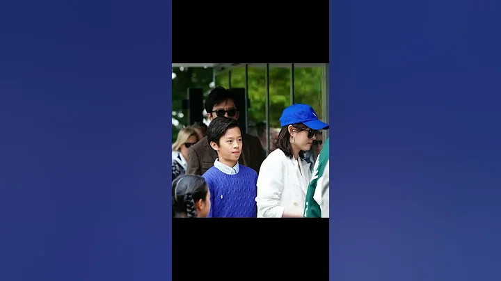 #鄧超 #孫儷 帶娃看網球決賽，完美詮釋了兒子像媽，女兒像爸，讓人感慨基因強大！一家四口表情更是精彩 - 天天要聞