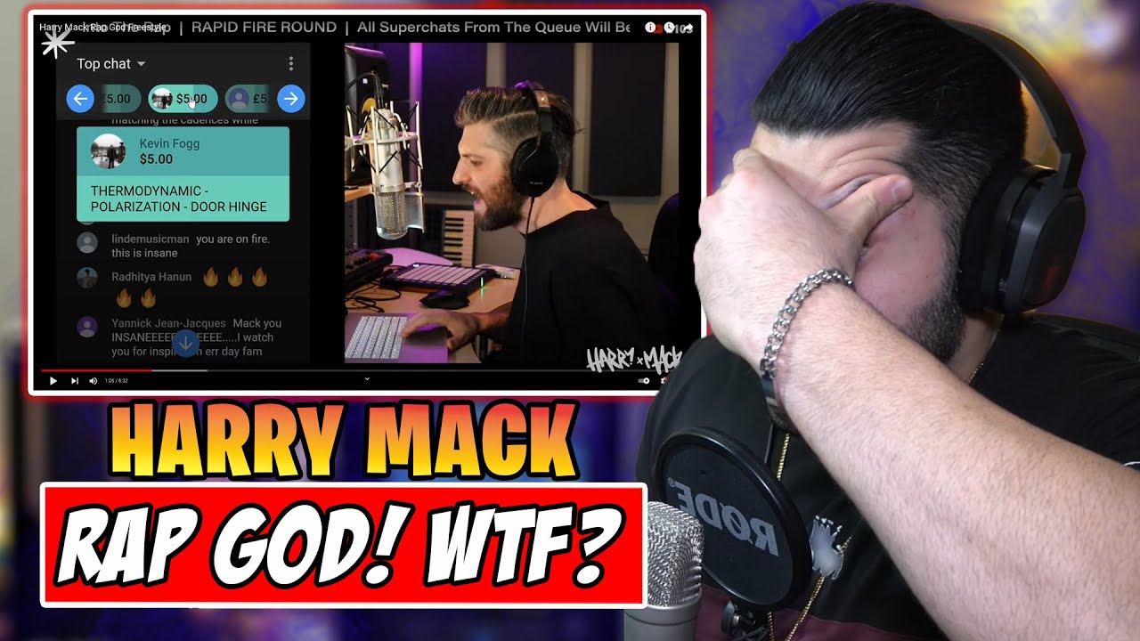 🔥HOW DOES HE DO THIS?! | Harry Mack - RAP GOD [REACTION!!!] | @MantiKore