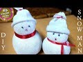 Diy snowman / socks snowman / socks crafts / Christmas decoration