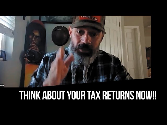 Think About Your Tax Returns Now!!