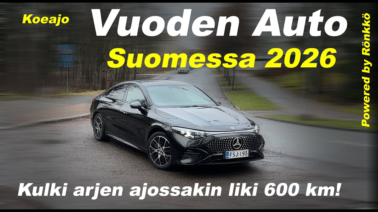 Vuoden Autoksi valittu Mercedes CLA laukaisi vitsin: Olen pahoillani, mutta...