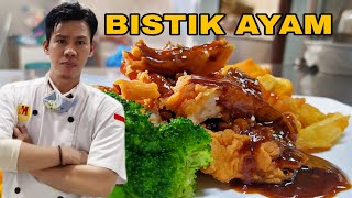 Bistik ayam, style Chinese food || ala nanang kitchen. 