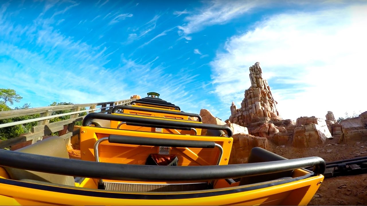 NEW Big Thunder Mountain Railroad POV Magic Kingdom Walt Disney World 2017 | BrandonBlogs