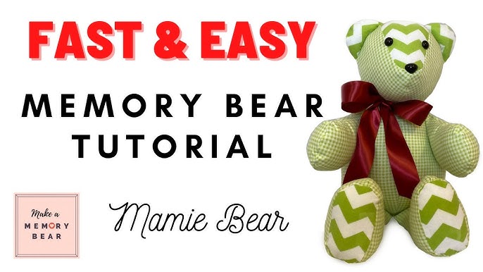 Choosing the BEST Memory Bear Pattern, Memory Bear Sewing Series 🐻
