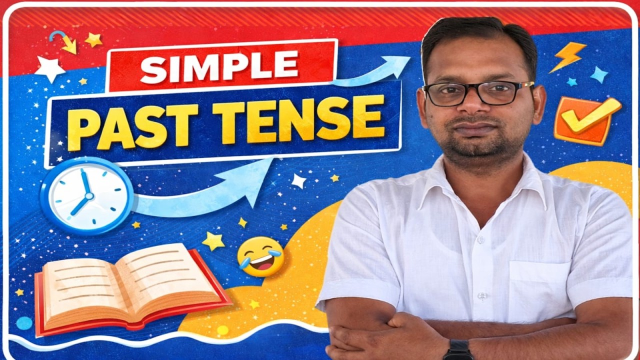 Simple Past Tense in One Video 🔥 | Rules, Examples & Practice | हिंदी में समझें @SIMPICLASSES