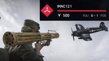 BF5 Making this annoying level 500 pilot RAGE QUIT