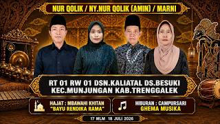 LIVE. GHEMA MUSICA // DIKEDIAMAN BPK. NUR QOLIK IBU. AMIN KALIATAL BESUKI MUNJUNGAN