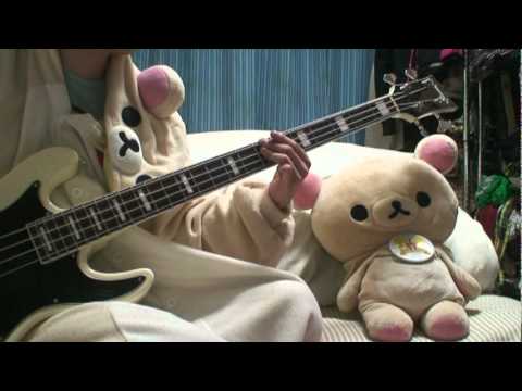 シド　「capsule」　を白くまが弾いてみた!!(bass)