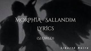 Morphia - Sallandım (Slowed)