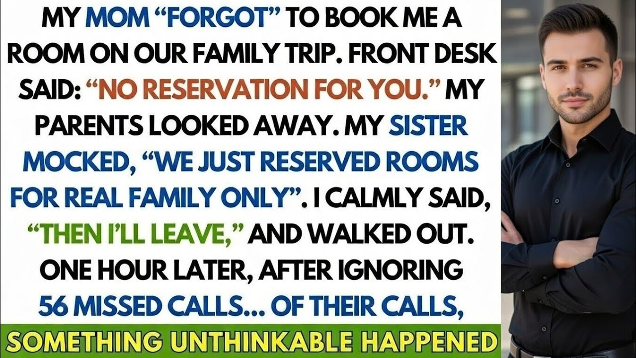 MY MOM ‘Forgot’ to Book Me a Room… What Happened Next Changed Everything 😱”