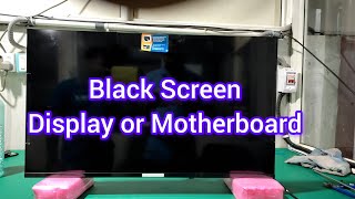 Smart LED TV Black Screen solution