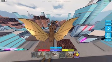 How strong is max Showa King Ghidora-Roblox Kaiju Universe