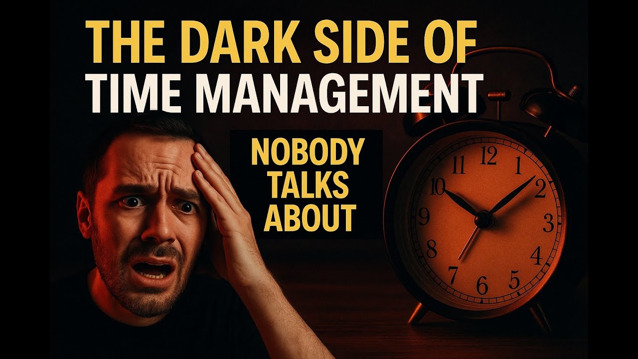 The Dark Side of Time Management Nobody Talks About