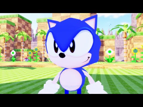 Sonic Bloxadventures Early Demo Sonic Roblox Fangame Youtube - classic sonic running fast roblox sonic meme on meme