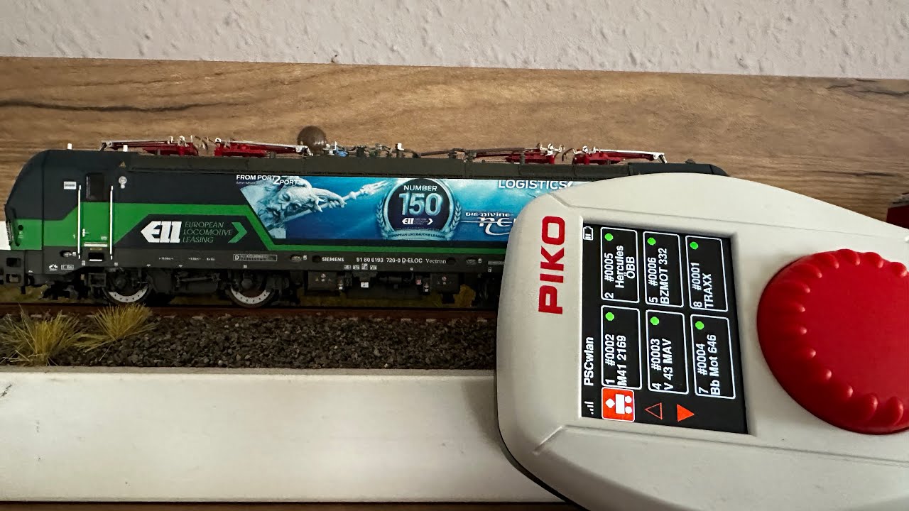 PIKO SmartControl WLAN új mozdony hozzáadása lépésről lépésre