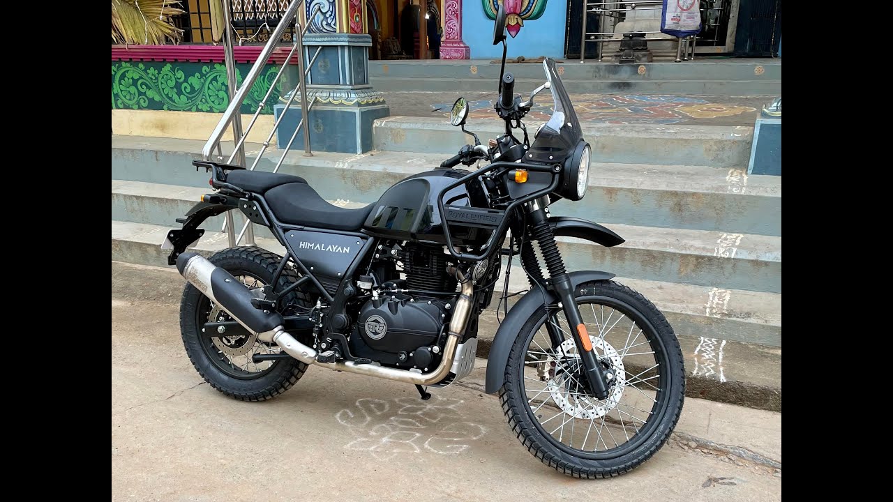 Brand new Royal Enfield Himalayan BS6 2021 Granite Black