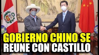 Pedro Castillo Se Reunió Con El Embajador De China En Perú En San Isidro Con Francke Y Cevallos