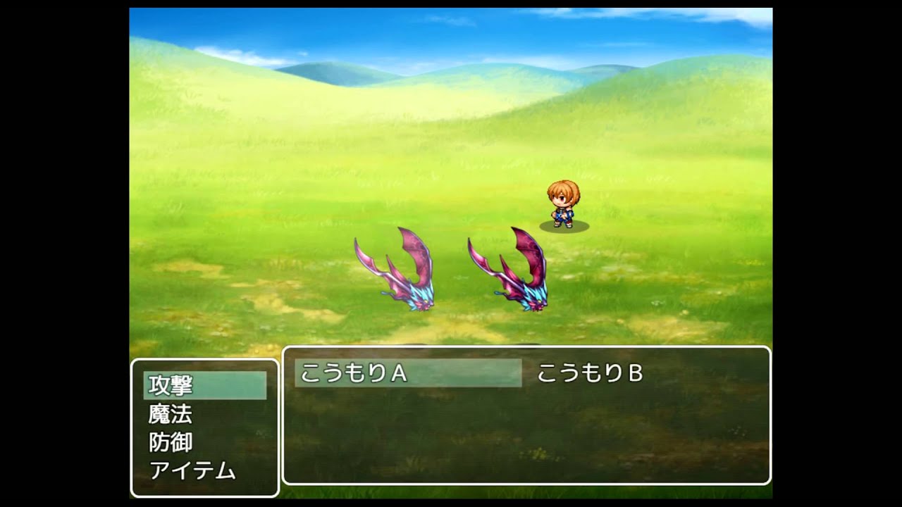 ツクールmv 自作プラグイン 顔グラフィック変化付戦闘 Youtube