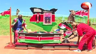 Thousands of Kenyans braved the hot Nairobi weather and  gathered at Kasarani
