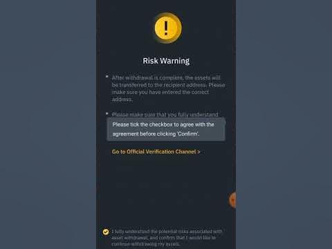 How to send usdt to trc20 address from binance correctly - YouTube
