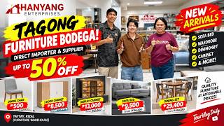 ₱500 NA DINING CHAIR?!  TAGONG FURNITURE BODEGA UP TO 50% OFF | Hanyang Enterprises