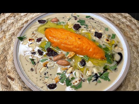 רעיון לסלט לשבת המלכה פילה בטטה על טחינה גולמית סילאן ופיצוחים | סלטים לשבת מתכונים #shorts