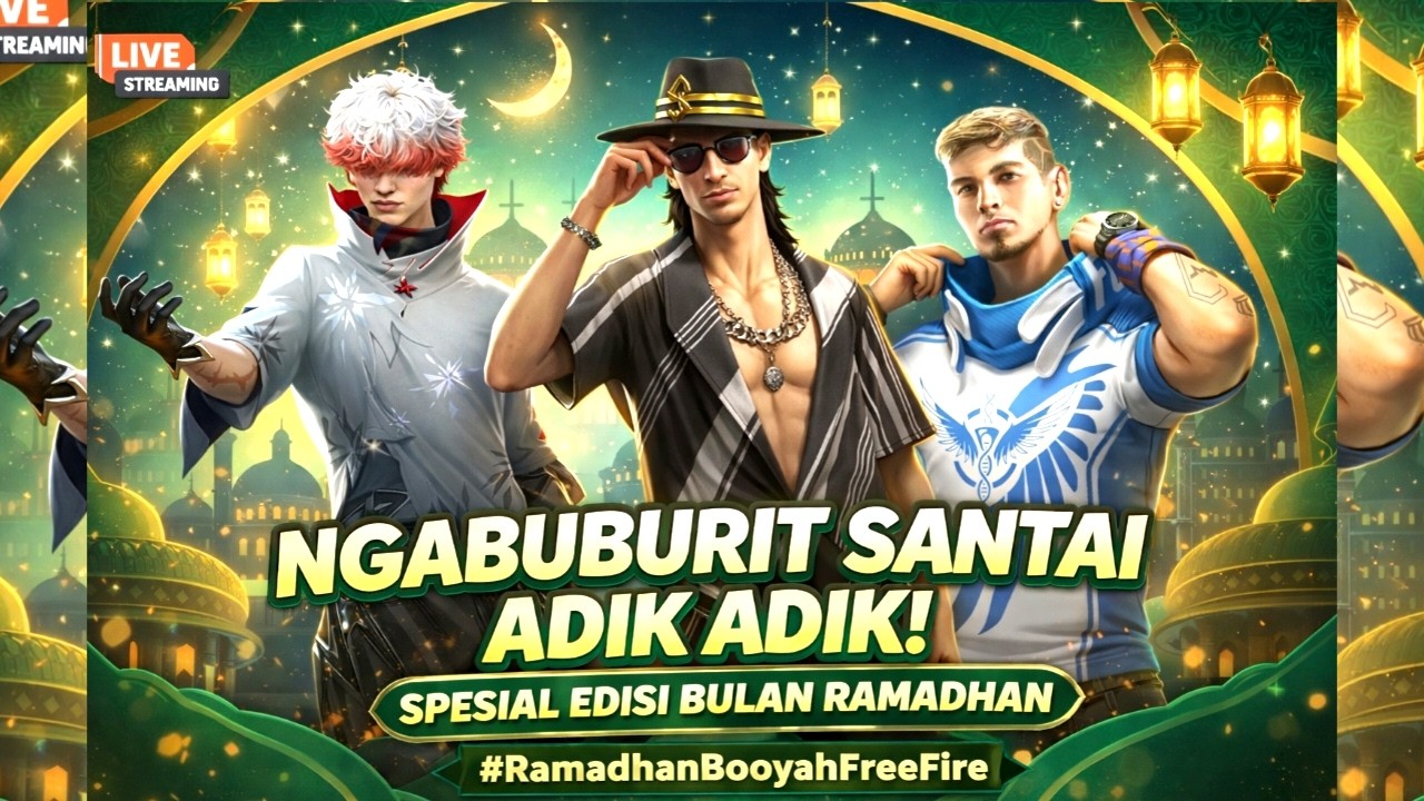 RAMADHANBOOYAH NGABUBURIT FREE FIRE MAX SET UP MOBILADOR #freefire #freefiremax