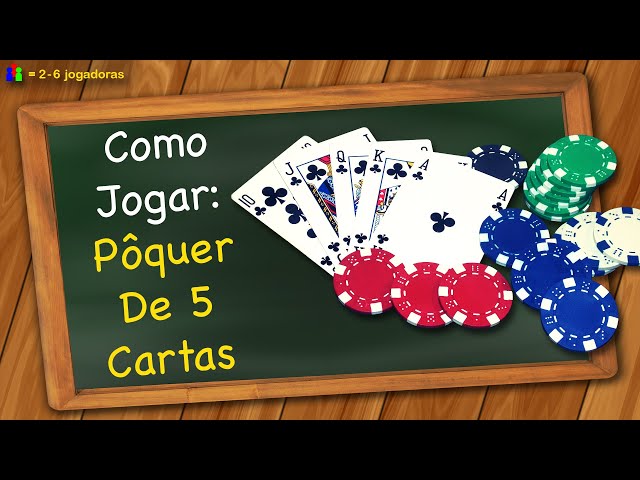 Como jogar Pôquer de 5 cartas 