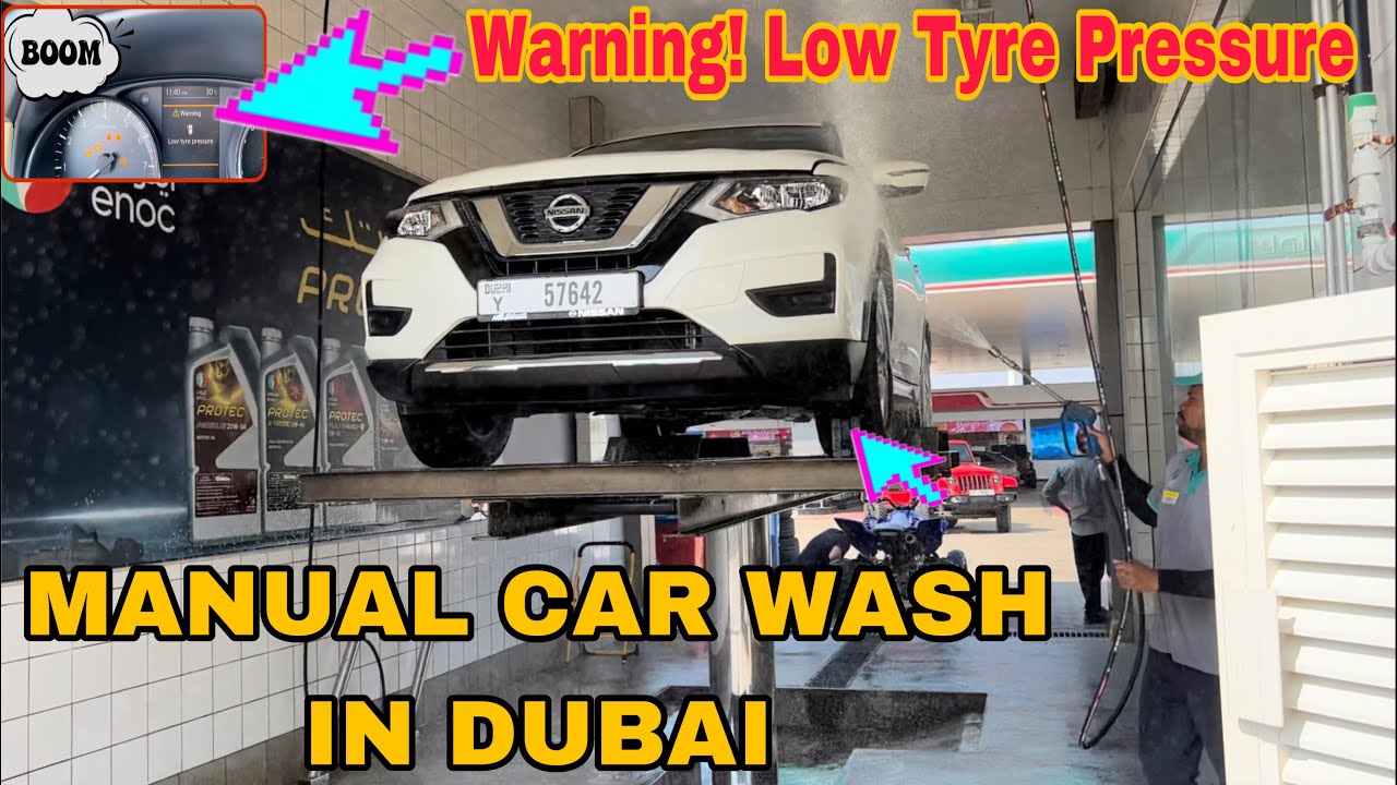 Manual car wash in Dubai YouTube