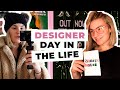 Graphic Design Studio Vlog | Day in the life