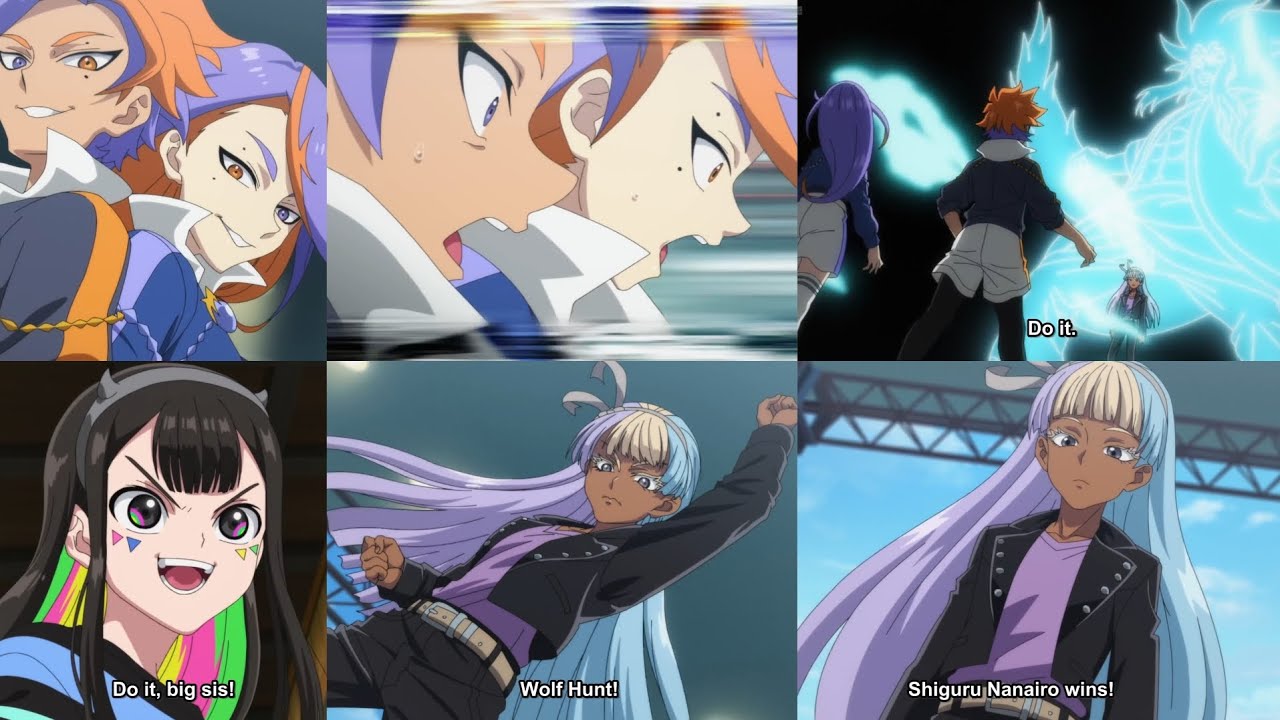 Beyblade X - Shiguru Nanairo Defeats Three & Four Cross - YouTube