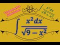 Basic integration  trigonometric substitution